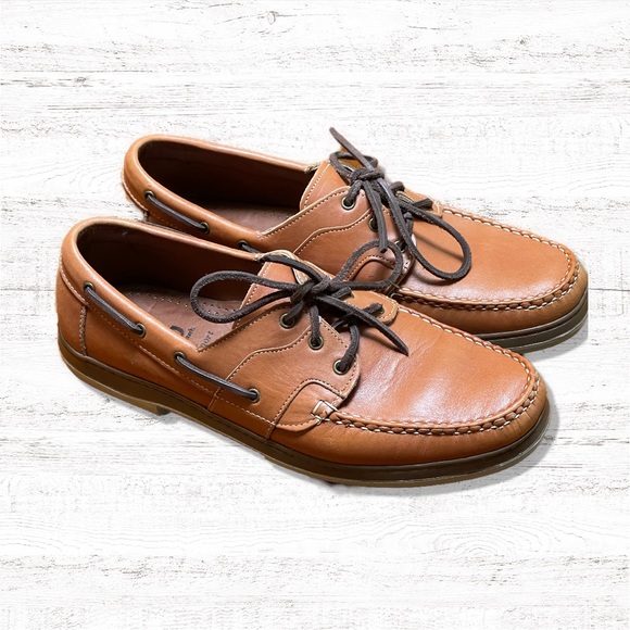 Allen Edmonds Other - Allen Edmonds Eastport Burnside Leather Boat Shoes Size 11